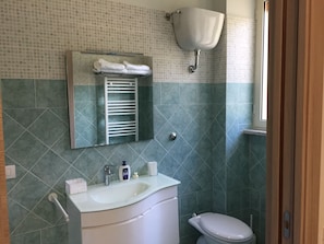 Habitación doble clásica, para no fumadores, baño privado | Baño | Regadera, amenidades de baño gratuitas, secadora de cabello, toallas