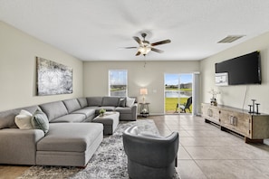 独立别墅, 5 间卧室 | 起居区 | 流媒体服务