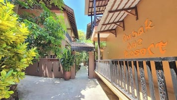 Entrada de la propiedad