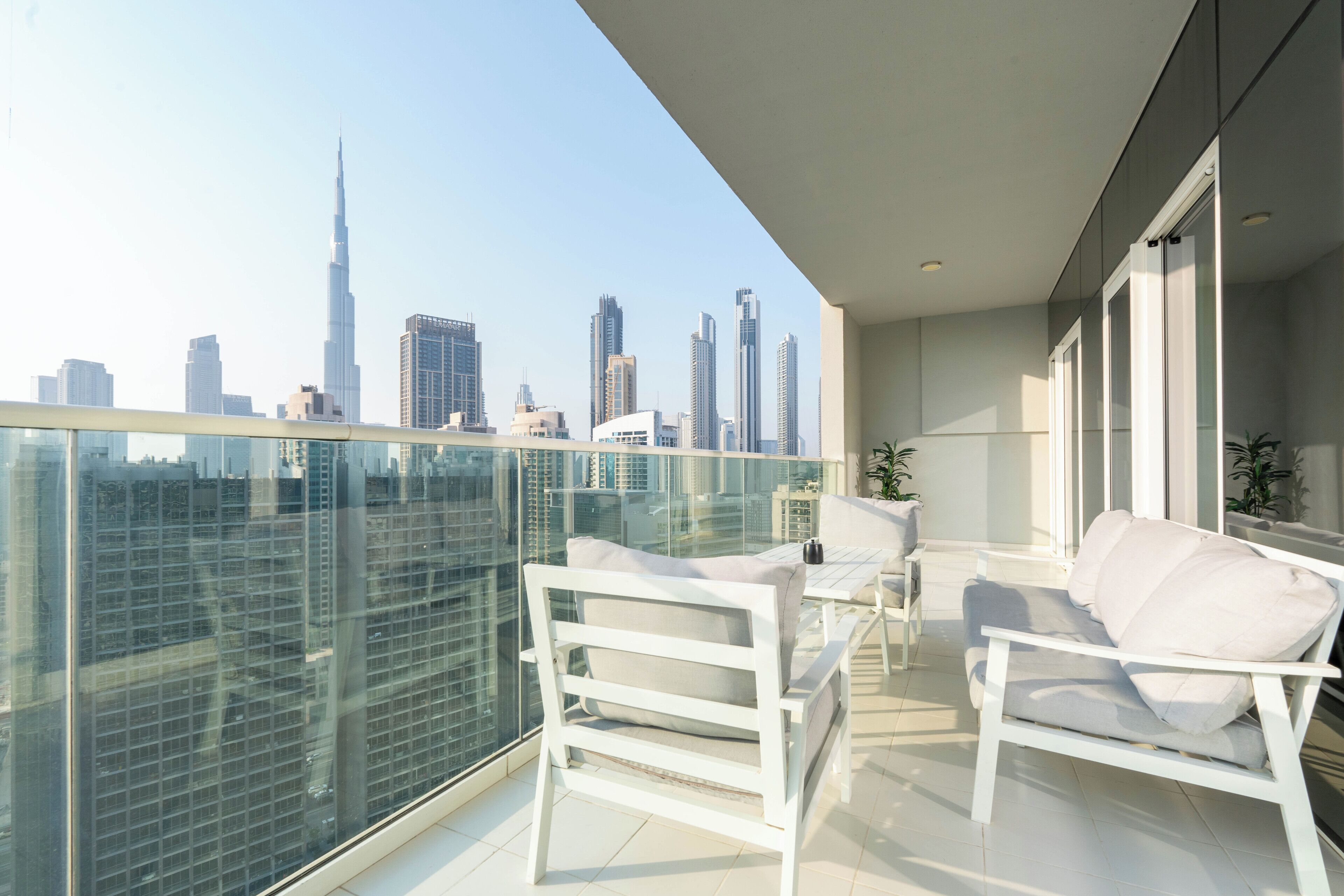Apartemen Deluks, 2 kamar tidur | Teras/patio