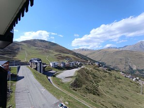 Blick von der Unterkunft