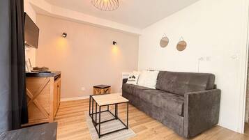 Télévision, cheminée