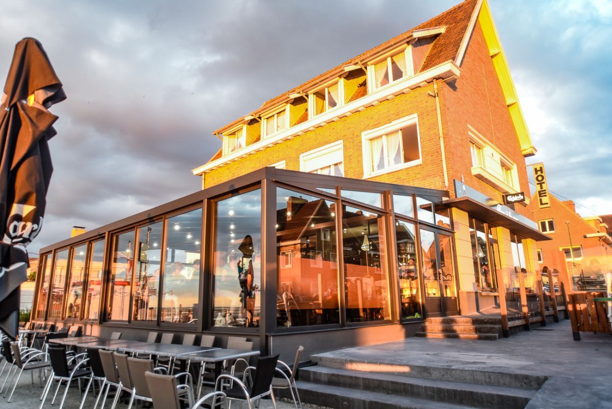 Fassade der Unterkunft