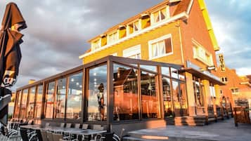 Overnatningsstedets facade