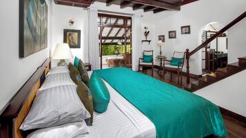 Chambre Standard avec lits jumeaux, patio, vue jardin