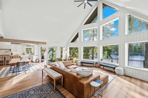 Televisión, chimenea, videojuegos y libros 