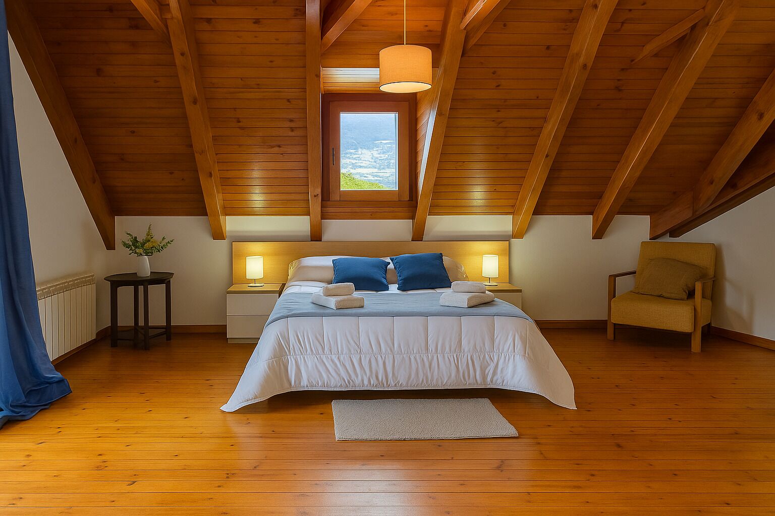 Departamento, 3 habitaciones, vista a la montaña | Ropa de cama 