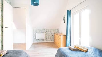 Wifi gratis y ropa de cama