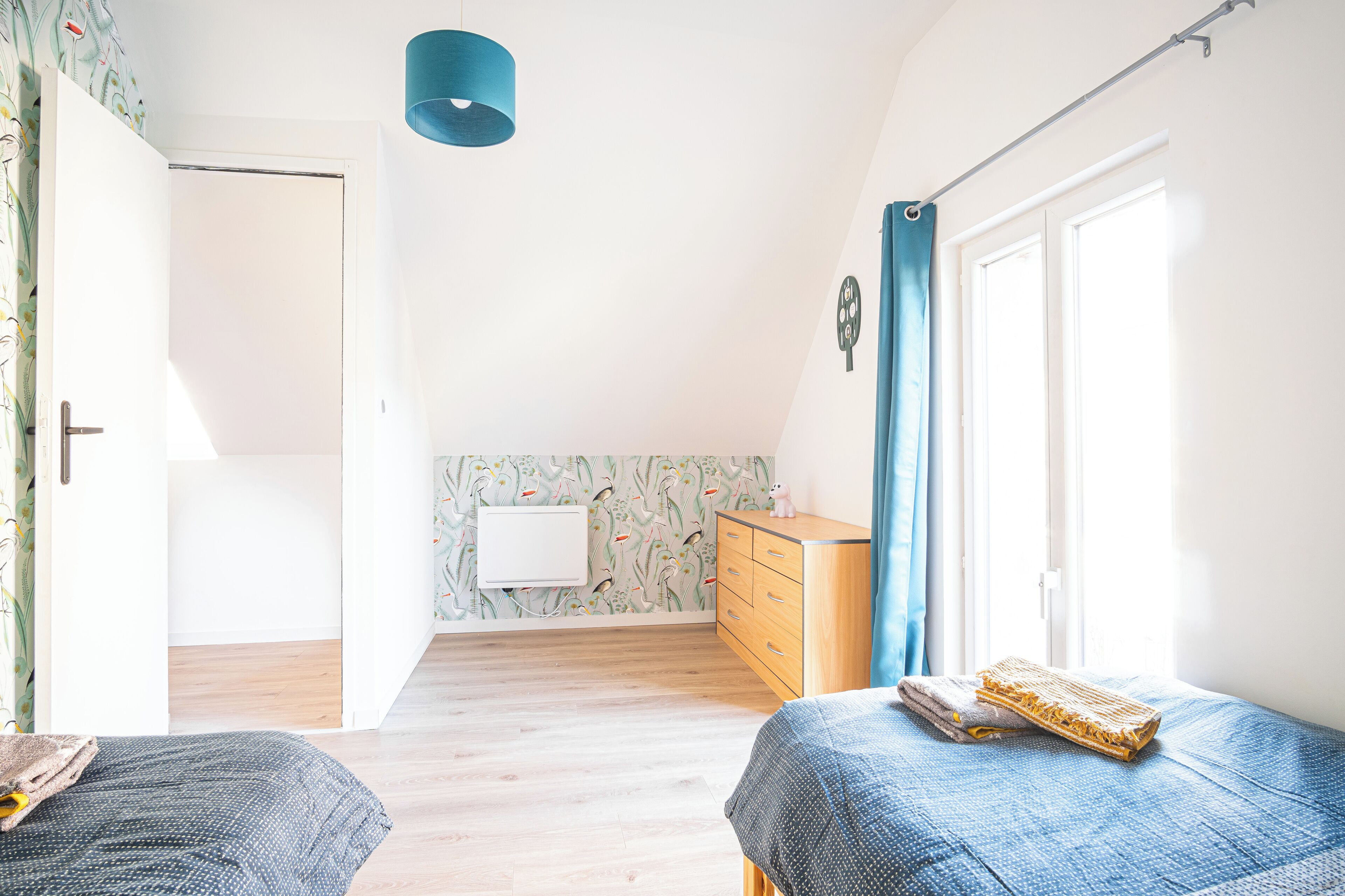 2 soverom, reiseseng for barn, wi-fi (inkludert) og sengetøy