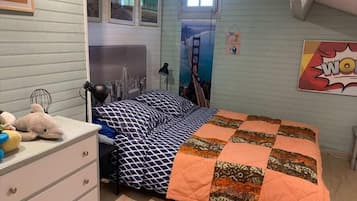 Chambre Familiale, vue jardin | Wi-Fi gratuit