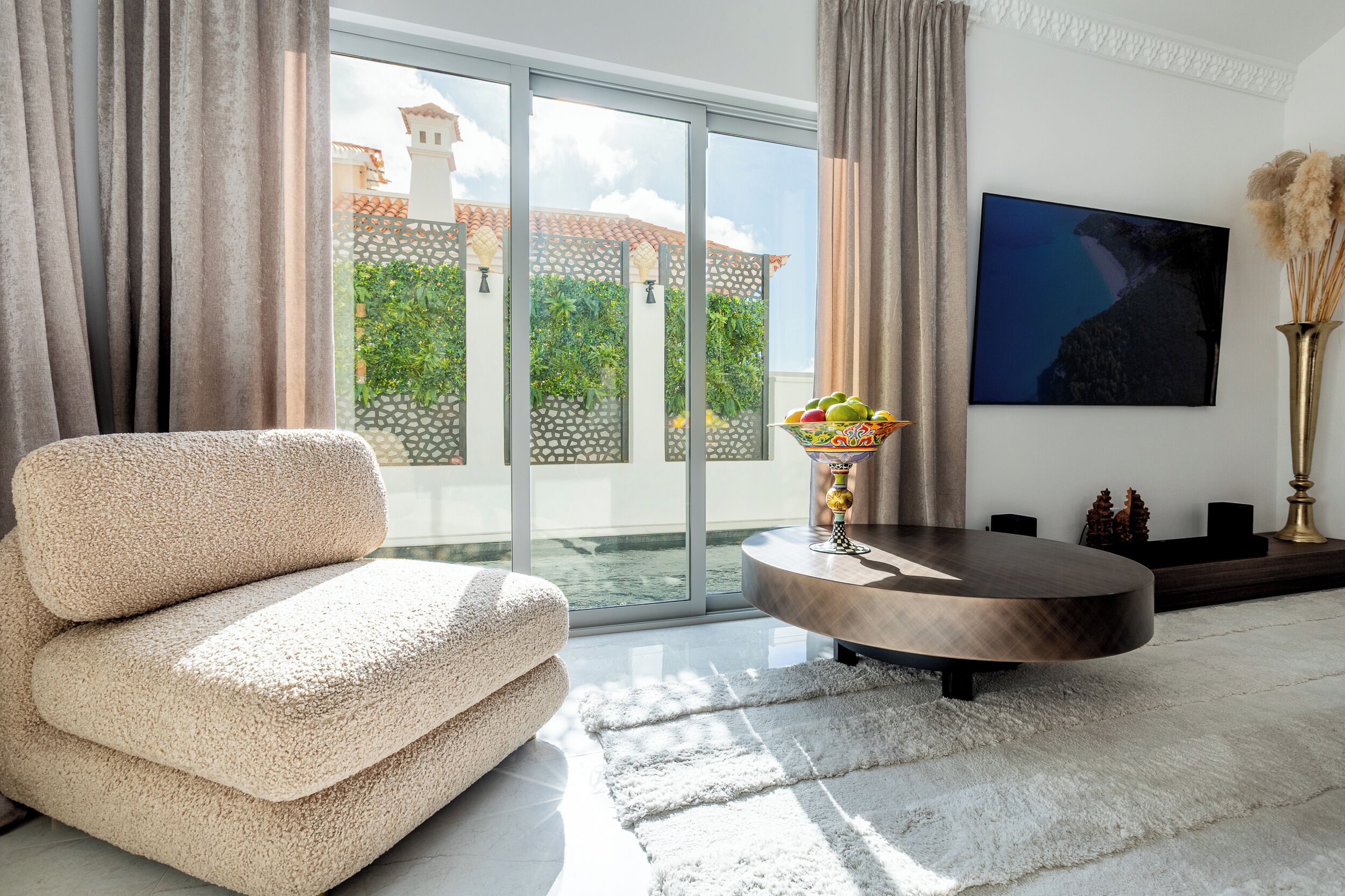 Smart-tv en een stereo