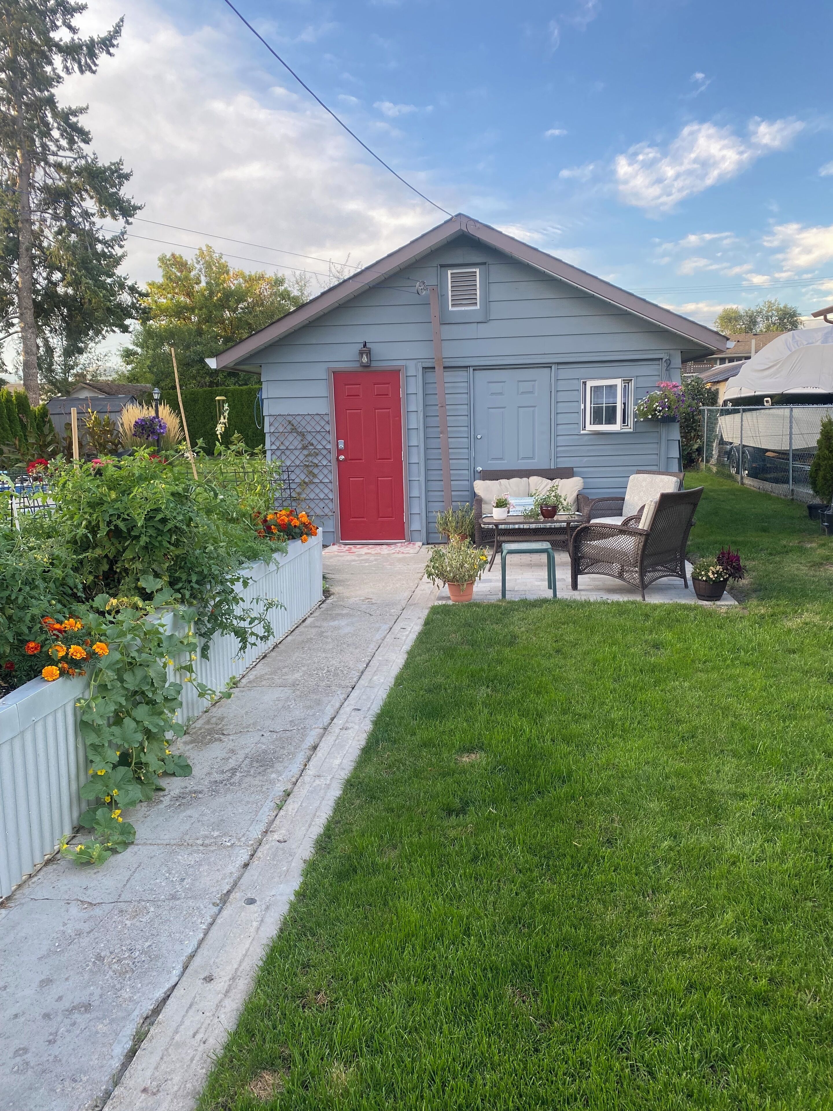 Enceinte de l’hébergement