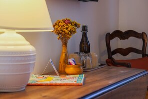 Standard Double Room, Terrace, Pool View | Premium bedding, individually decorated, individually furnished