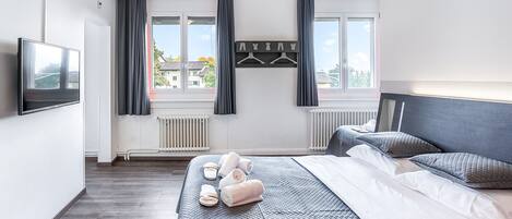 Family Quadruple Room, Multiple Beds, City View