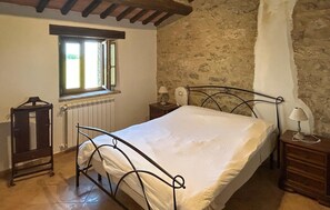 2 bedrooms, travel cot