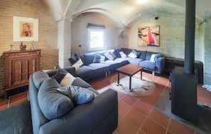Televisión, chimenea y tenis de mesa 