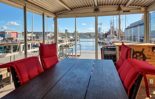 Nice ship in Göteborg with sauna