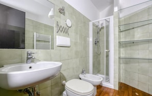 Shower, hair dryer