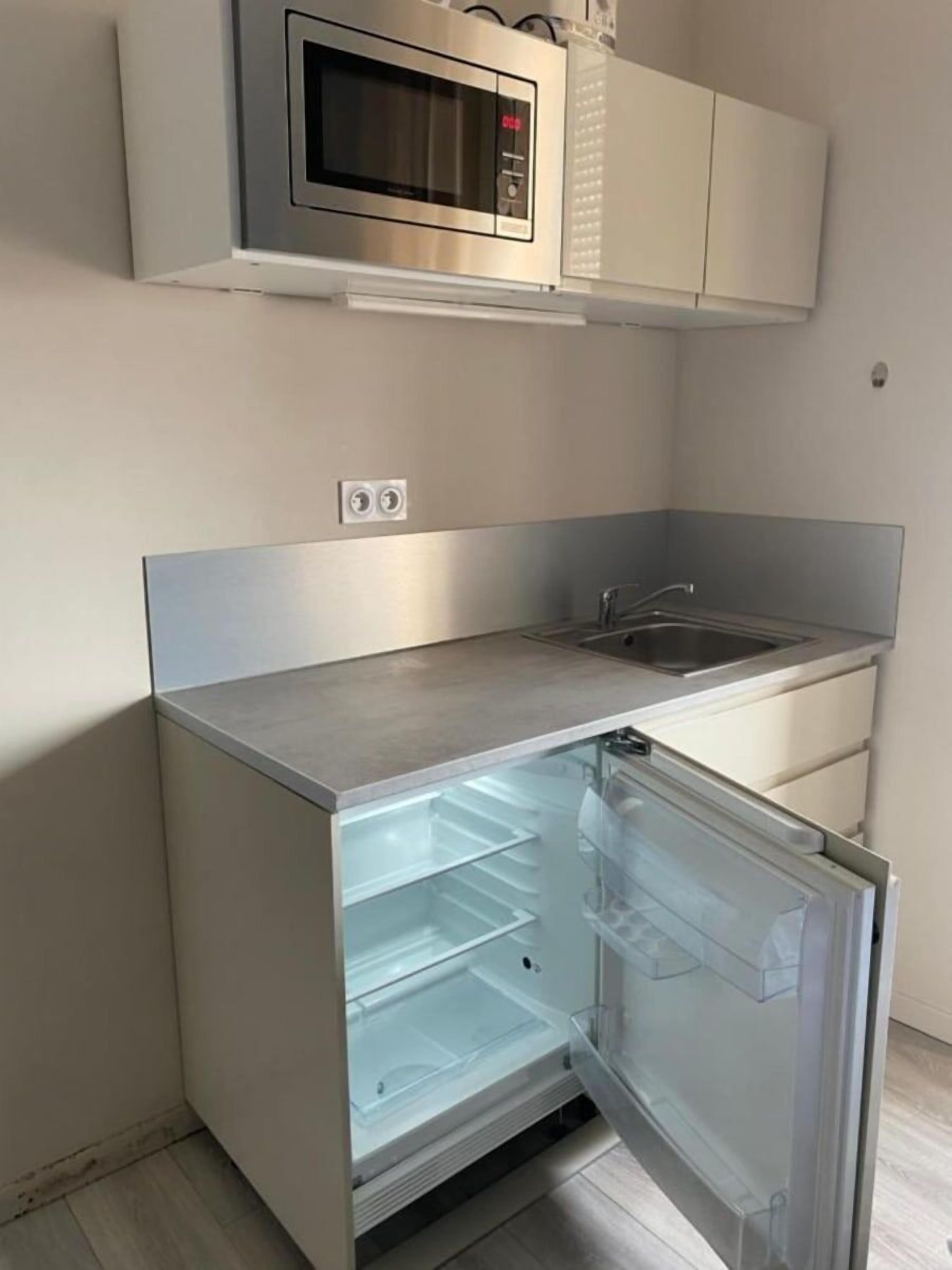 Studio Deluxe, vue jardin | Coin cuisine privé