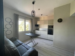 Classic Apartment, Garden View | Private kitchen