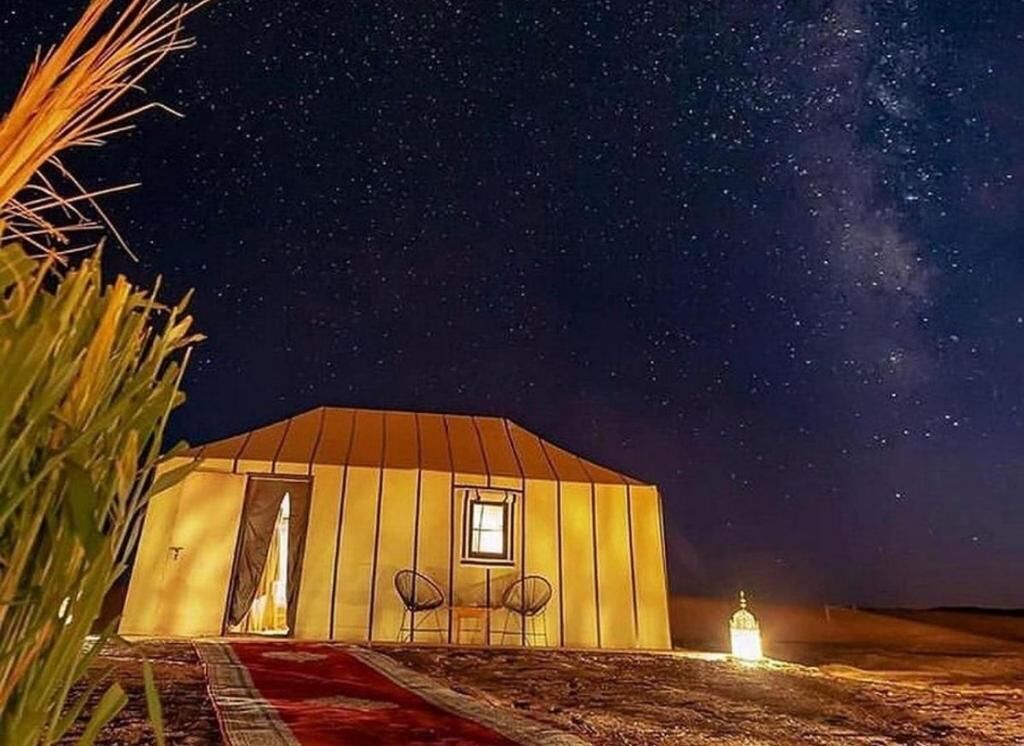 Façade de l’hébergement