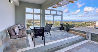 Theasis Serenity Residence, Secluded Private Pool Retreat with Sea View