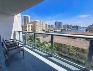 Vue depuis le balcon