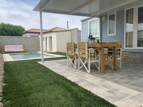 Casa familiar cerca a la playa