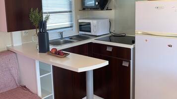 House, Patio, Garden View | Private kitchenette