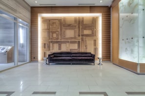 Lobby sitting area