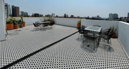 Depa con jardín Col. Americana | Lapso at Alarcón