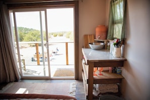 1 makuuhuone, vuodevaatteet