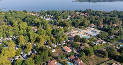 Air-conditioned Mobile Home, 3 Bedrooms – 6 Guests – Homair "Rivage des Landes" Campsite