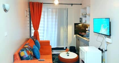 Sleek Studio, Compact Comfort and Prime Location