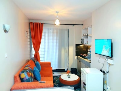 Sleek Studio, Compact Comfort and Prime Location