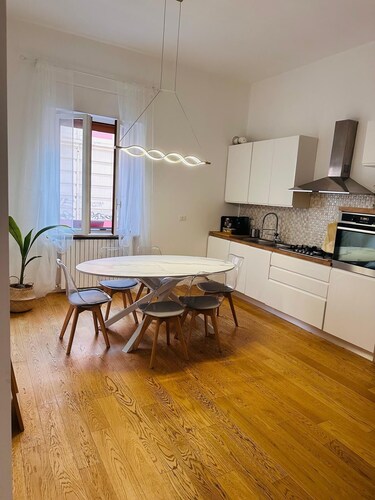 In the center of Pescara 300 m. from the sea Entire apartment just renovated