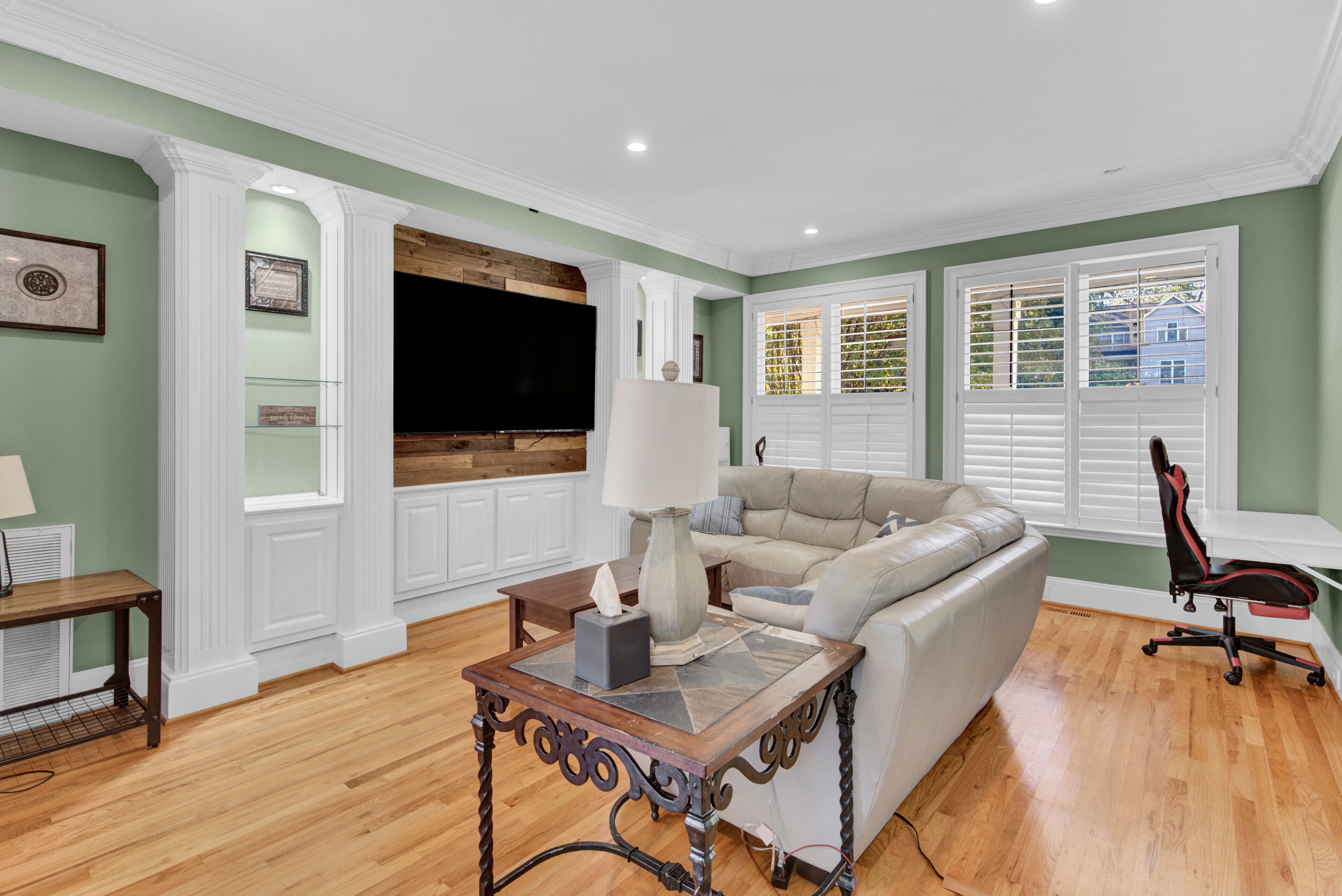 Smart TV, video games, table tennis