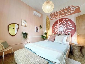 2 chambres, accès Internet, draps fournis