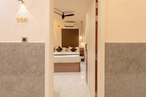 Deluxe Double Room | View from room - Legacy Inn (Mysore)