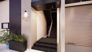 Interior entrance