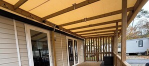 Comfort Mobile Home, Park View | Terrace/patio - L'Escapade Seignossaise (Seignosse)