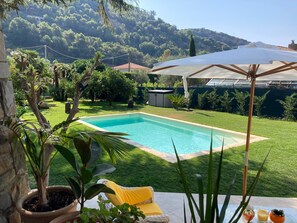 Outdoor pool - 2 bedroom apartment with private pool, tennis & padel, near the sea (VALLECROSIA)