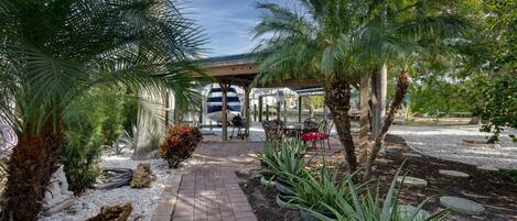 Overnattingsstedets uteområder