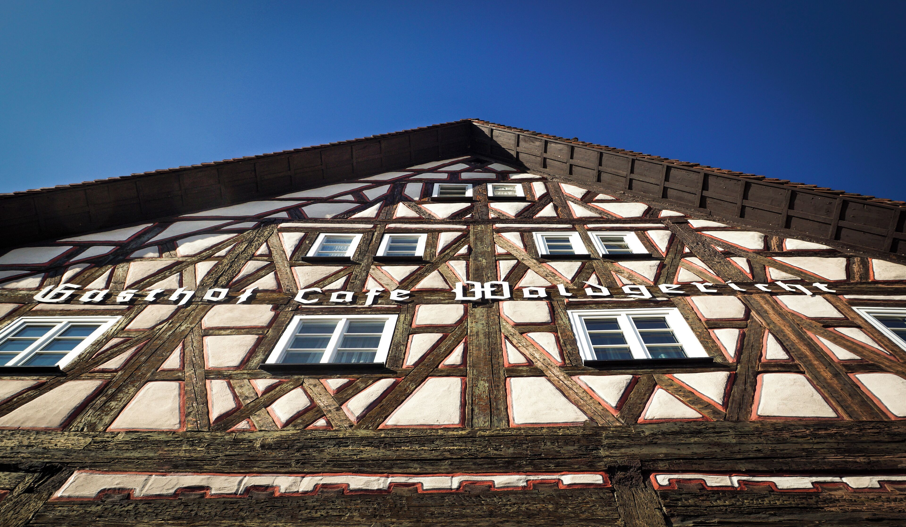 Façade de l’hébergement