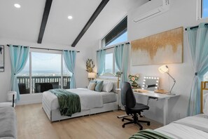 2 Schlafzimmer, Schreibtisch, Bügeleisen/Bügelbrett, kostenloses WLAN