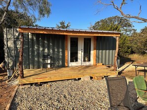 Exterior - Tiny Tiger Shipping container with AC in charming Whitney (Whitney)