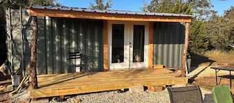Tiny Tiger Shipping container with AC in charming Whitney