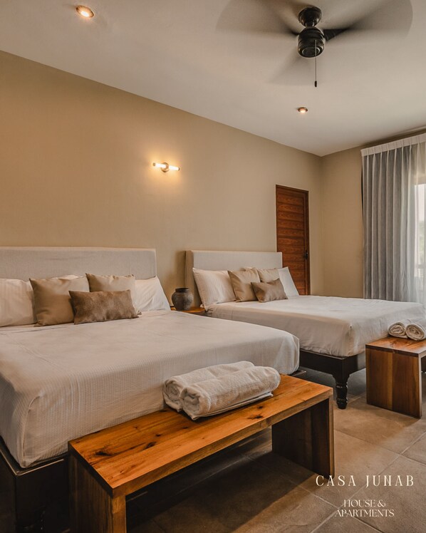 1 bedroom, WiFi, bed sheets