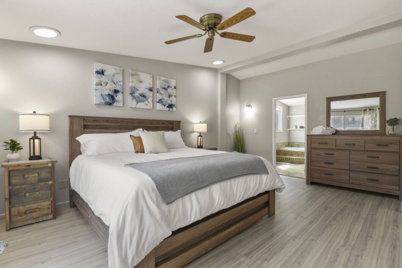 3 habitaciones, wifi y ropa de cama 