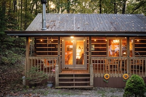 Exterior detail - Wildcat Retreat - Cozy Couple's Retreat in mountains of Suches, Georgia! (Suches)